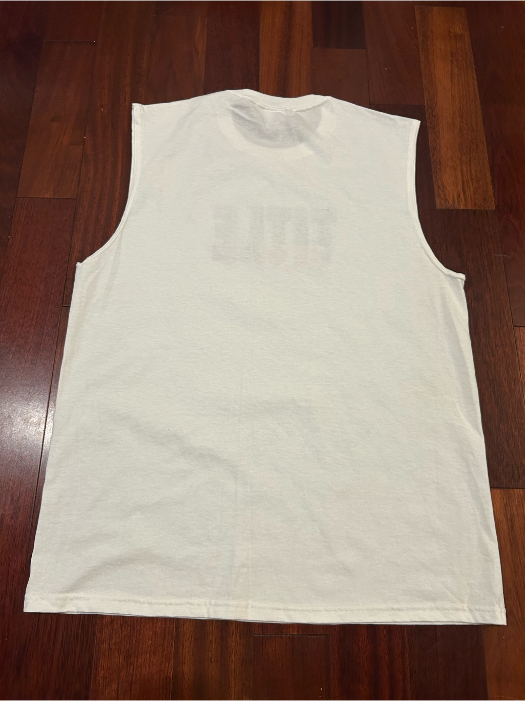Mma Men's White Sleeveless Training Tee Title Boxing Nwot — image 7 of 7